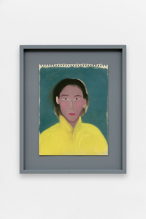 untitled, 2024 by Yu Nishimura, Pastel on paper, 31 x 23.5 cm (1