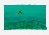 Frosch by Lotte Maiwald contemporary artwork painting works on paper