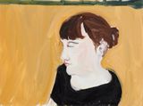 Esme at St Frideswides by Chantal Joffe contemporary artwork painting