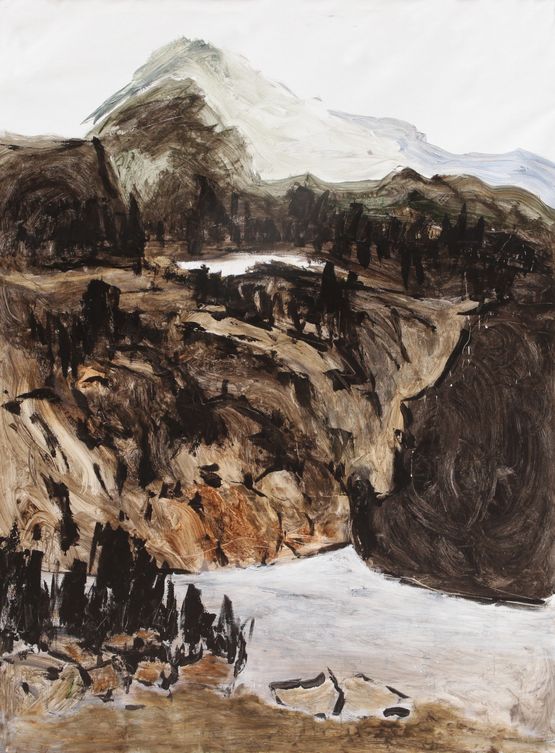 The Merapi View by Chua Ek Kay contemporary artwork Mixed Media