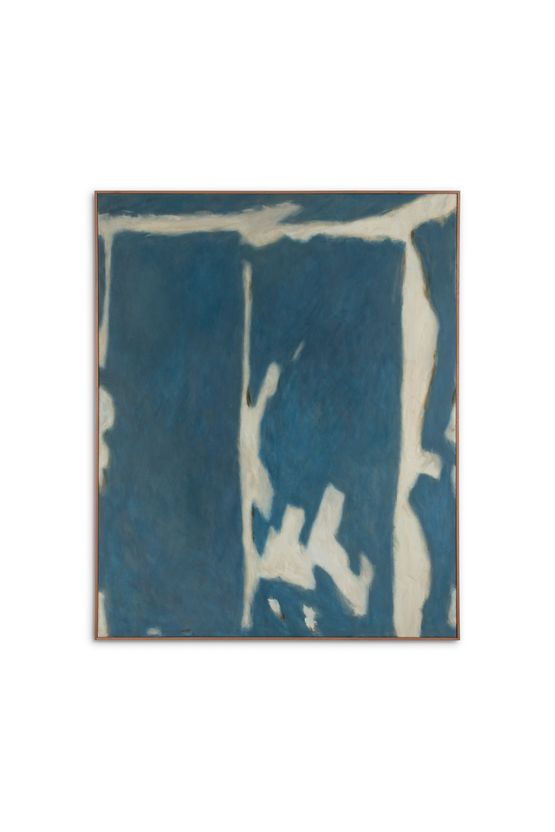 Blue Field by Nuria Maria contemporary artwork Painting
