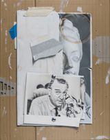 Marie Antoinette and Walter Cronkite by Mary Reid Kelley contemporary artwork painting