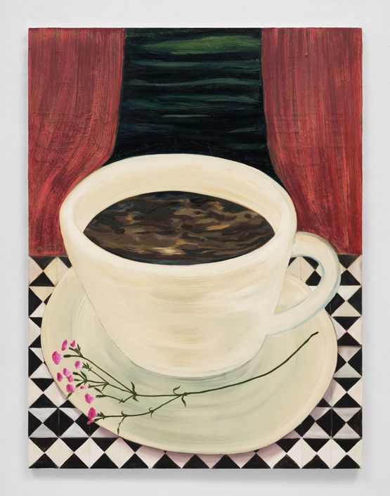 A Good Place to Start by Nicole Eisenman contemporary artwork Painting