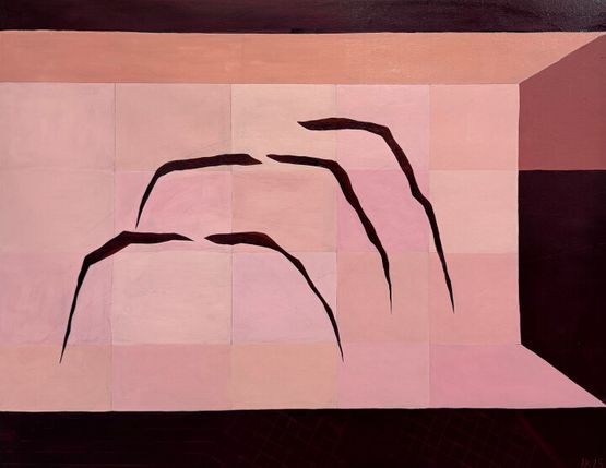 600 Hz by Artemis Kotioni contemporary artwork Painting