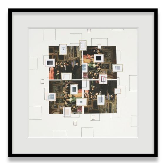 Per Oscar Wilde To Oscar Wilde by Giulio Paolini contemporary artwork Works on Paper