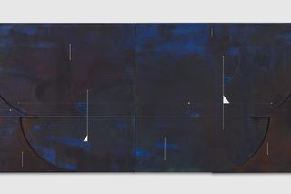 Contemporary art exhibition Torkwase Dyson Seeing in Blue at Pace Gallery 540 West 25th Street New York United States