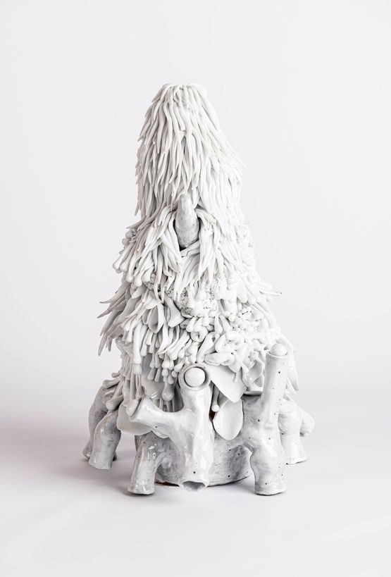 The Guardian and the Lions Roar no.I by Juz Kitson contemporary artwork Sculpture