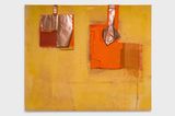 Untitled by Karin Lambrecht contemporary artwork mixed media painting