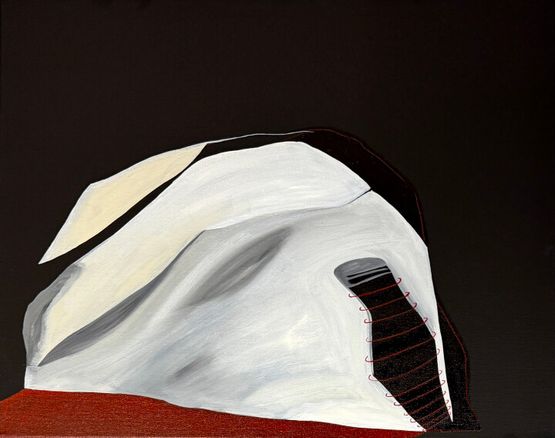 Dont Be Light by Artemis Kotioni contemporary artwork Painting
