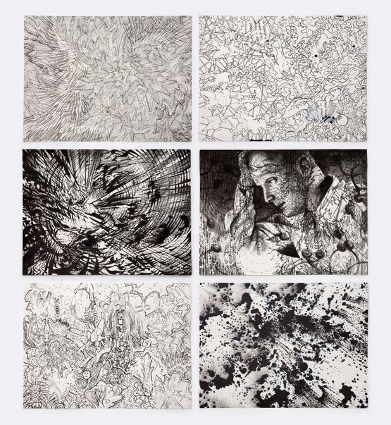 io pp. 1-6 by Eoin Mc Hugh contemporary artwork Works on Paper