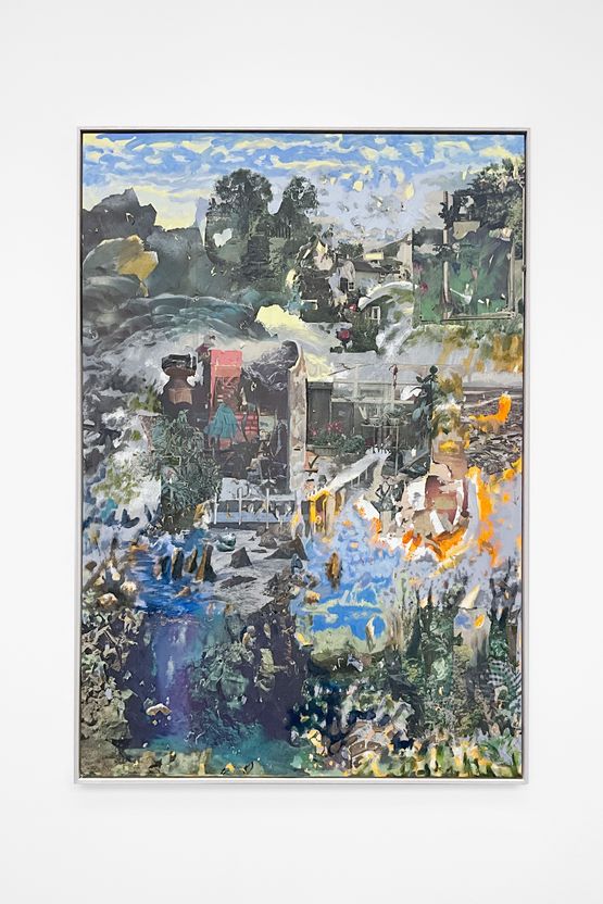 Blatant Ghost by Tony Swain contemporary artwork Painting
