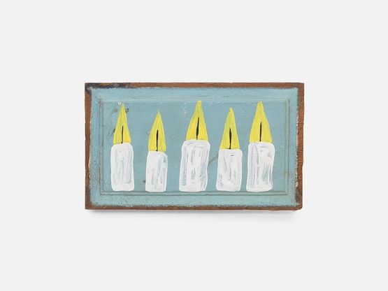 Ex-voto Votive Offering by Ze Di Cabeca contemporary artwork Painting