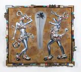 BamboozledHoodwinked by Ashley Bickerton contemporary artwork mixed media