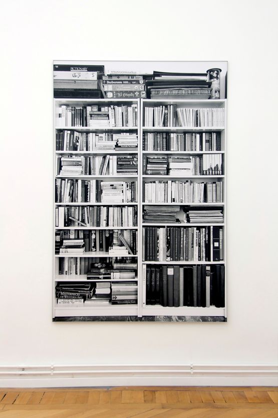 Bucherregal by Hans-Peter Feldmann contemporary artwork Photography
