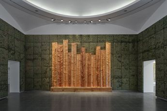 Contemporary art exhibition Giuseppe Penone Thoughts In The Roots at Serpentine London United Kingdom