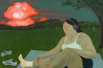 Contemporary art exhibition Sasha Gordon Haze at David Zwirner New York 19th Street United States