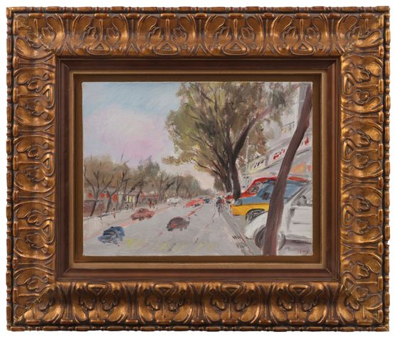 Dongsi North Avenue by Wu Yi contemporary artwork Painting