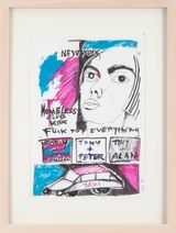 New York by Erik Schmidt contemporary artwork mixed media works on paper