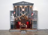 Drawing for the Caddy Court by Edward Kienholz And Nancy Reddin Kienholz contemporary artwork mixed media