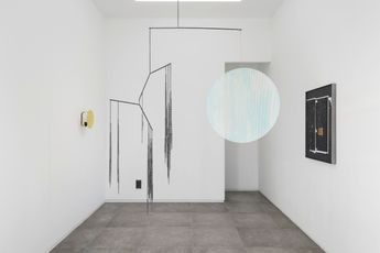 Contemporary art exhibition Martin Boyce Celestial Snowdrops at Galerie Eva Presenhuber x P21