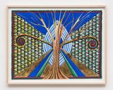 Tree of Light by Faith Wilding contemporary artwork drawing painting