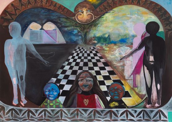 The Second Hand is Turning by Hannah Ireland contemporary artwork Painting