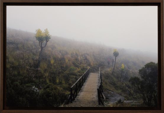 Everymans Mountain Moorland  002 by Omar Al Gurg contemporary artwork Print