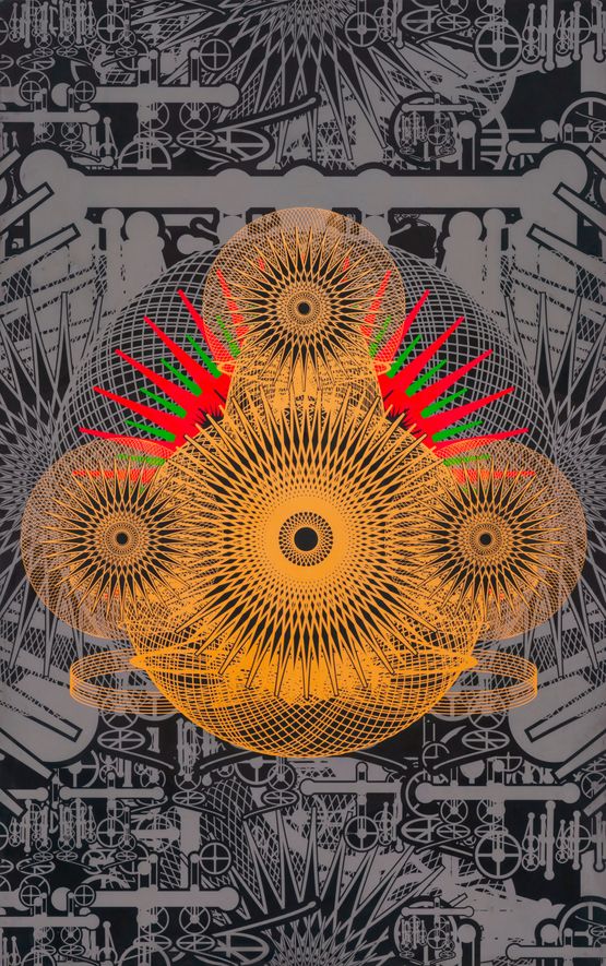 Light  Right M 096 by Sang Nam Lee contemporary artwork Painting