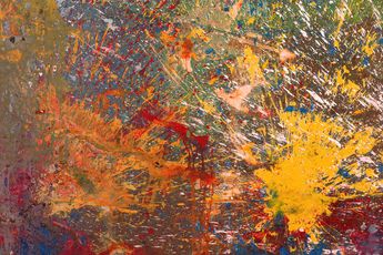 Shozo Shimamoto contemporary artist