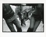 Trisha Browns Leaning Duets Wooster Street April 19 1970 by Peter Moore contemporary artwork photography