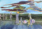 On The Right by Anna Ngan Leong Cheung contemporary artwork Print