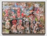 Les Semences et les Oeufs by Roberto Matta contemporary artwork painting works on paper