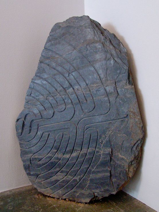 Tombstone for Borges Assassinated Translator Ahmad Miralaie by Barbad Golshiri contemporary artwork Sculpture
