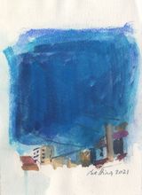 Sky Diary 29 by Bettina Khoury Badr contemporary artwork works on paper