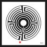 Labyrinth 58 Baker Street by Mark Wallinger contemporary artwork Sculpture