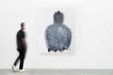 Self-portrait in snow storm by Not Vital contemporary artwork painting works on paper