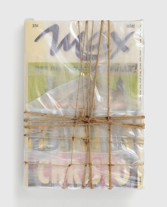 Wrapped Magazines MAX by Christo contemporary artwork Sculpture