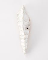 Pratt White Spine by Eve Biddle contemporary artwork sculpture