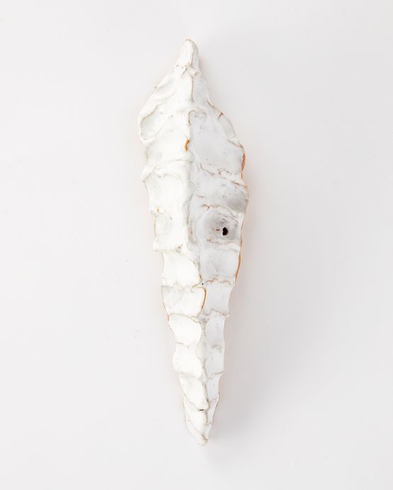 Pratt White Spine by Eve Biddle contemporary artwork Sculpture