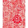 Madsaki Flowers B Red by Takashi Murakami contemporary artwork Print