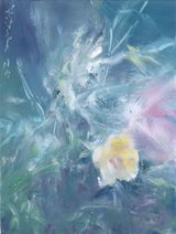 Flowers Viewing No.3 by He Duoling contemporary artwork painting
