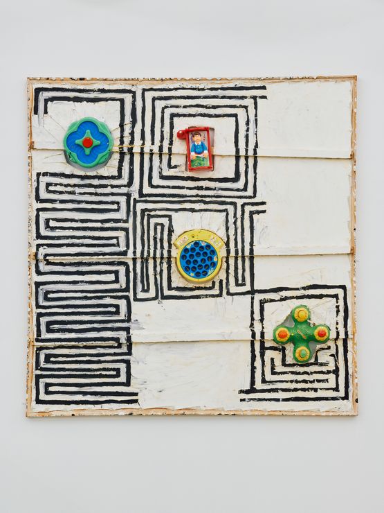 Untitled Maze by Mike Cloud contemporary artwork Painting