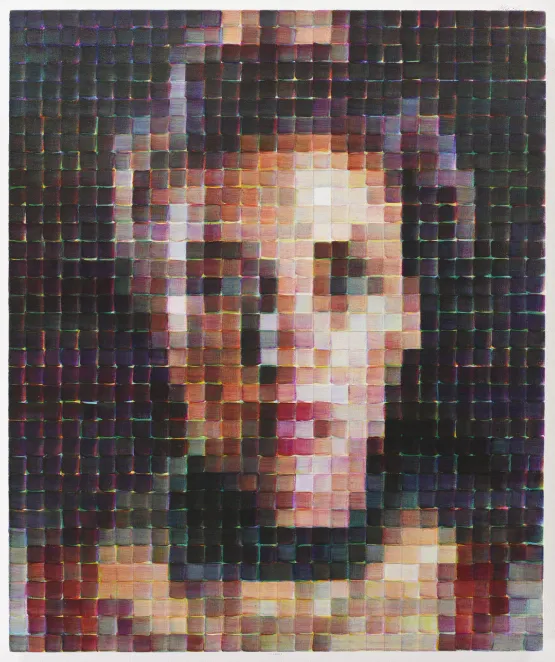 Suzanne II by Chuck Close contemporary artwork Painting