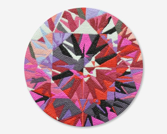 Cream Jewel-Ruby- by Osamu Watanabe contemporary artwork Painting