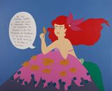 Loves me Loves me not by Ayesha Green contemporary artwork painting