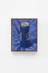 Pepsi On The Blue Cloth by Ge Yulu contemporary artwork painting sculpture
