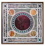 San Vitale Ravenna marble floor reconstruction by Gala Porras-Kim contemporary artwork works on paper