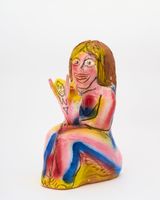 Untitled Woman with Children in Her Lap by Ruby Neri contemporary artwork sculpture
