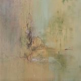 The other side of the bridge feels so loud by Lisa Pirker contemporary artwork painting