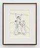 Untitled from Sex in the Shed by Tom of Finland contemporary artwork Works on Paper